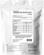 UKHealthHouse Premium Pea Protein Powder 1 kg Pure Vegan Unflavored Isolate GMO & Gluten Free Plant Based Shake, Keto Certified Kosher Vegetarian Friendly - Image 3
