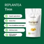 Marigold Tea Organic 100g (50 Cups) | Organic Calendula Petals | Dried Loose Leaf Flowers of Calendula officinalis REPLANTEA - Image 5