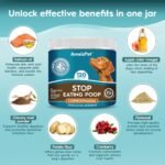 AmeizPet No Poo Treats for Dogs Stop Stool Eating Dog, Coprophagia Deterrent For Dog, Stop Dogs Eating Poop Deterrent, Digestive Enzymes, 120 Soft Treats, 270g (9.5 Oz) - Image 5