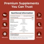 Purolabs Quercetin Supplement 500mg with Quercetin Bromelain & Vitamin C – High Strength Antioxidant & Immune Support Complex with Bioflavonoids, Rosehip & Rutin – 90 Vegan Capsules - Image 7