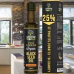 Organic Black Seed Oil 250ml - 100% Pure & Premium Virgin Cold Pressed Nigella Sativa Black Cumin Seed Oil - Image 3