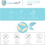 FürstenMED® Calcium Citrate Capsules - High Dose of Pure Calcium Citrate for Strong Bones & Teeth - 120 Capsules - Vegan & Additive-Free - Image 4