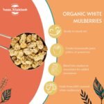 Sussex Wholefoods Organic White Mulberries 500g - Sweet, Nutritious, Superfood Snack - Image 4