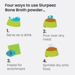 Supernature Slurpeez Beef Bone Broth Powder 60g | 100% Pure Single Protein Beef, Food Topper for for Dogs & Cats, Enrichment, Collagen, Joint & Gut Health, Picky Eaters | Manufactured in the UK - Image 5