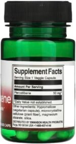 Swanson - Pterostilbene, 50mg | Antioxidant and Cellular Health - 30 Veggie Capsules - Image 3
