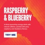 Rubicon RAW 12 Pack Raspberry & Blueberry 500ml Energy Drink, 20% Real Fruit Juice, High caffeine with B-Vitamins, Ginseng & Guarana, No Artificial Colours or Flavours, Reduce Tiredness & Boost Energy - Image 4