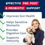 STRELLALAB Advanced Probiotics for Dogs Gut Health with Fibre - Pre, Post & Probiotic Treats - Dogs Digestive Health Sensitive Tums Support - All Breeds & Ages - Dog Probiotics for Gut Health (60 Ct) - Image 3