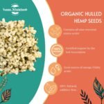 Sussex Wholefoods: Organic Hulled Hemp Seeds 500g - Pure, Protein-Rich Superfood Snack - Image 3