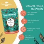 Sussex Wholefoods: Organic Hulled Hemp Seeds 500g - Pure, Protein-Rich Superfood Snack - Image 5