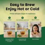 Dalgety Strong Honey and Ginger Herbal Infusion 72g Cartons 100% Natural, Caffeine Free Tea; Delicious and Packed with Unique Health Benefits (3 Pack - Total 54 Teabags) - Image 4