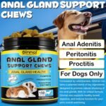 Anal Gland Support for Dogs, 150pc Anal Gland Soft Chews for Dogs with Pumpkin Puree, Digestive Enzyme & Probiotics, Support Healthy Anal Gland, Bowel & Digestion - Image 3
