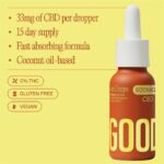 GOODRAYS CBD Oil, 1000mg, High Strength CBD Zen Drops, Natural Sleep Stress and Anxiety Relief, Vegan, Unflavoured, Packaging May Vary - Image 4