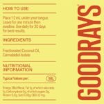 GOODRAYS CBD Oil, 1000mg, High Strength CBD Zen Drops, Natural Sleep Stress and Anxiety Relief, Vegan, Unflavoured, Packaging May Vary - Image 6