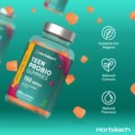 ProBio for Teens | 60 Gummies | 150 Billion CFU | Orange Flavoured Supplement for Teenage Boys and Girls Aged 13 + | Multi - Biotic Blend with Vitamin C & B6 | Suitable for Vegans | by Horbaach - Image 4
