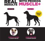 ProDog Muscle+ Dog Weight Gainer - Advanced Nutrition 76% Protein Per Scoop & Omega 3,6,9 - Supplement for Muscle Growth & Recovery, Underweight, Malnourished Dogs (60 Servings) - Image 4