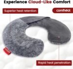 Microwave Neck Pillow, Heatable/Chillable Microwaveable Heated Wraps for Neck Pain Aromatherapy with Removable Washable Cover, Great for Relaxation and Pain Relief - Image 6