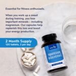 High Strength Magnesium Glycinate 1500mg | 120 Vegan Capsules | Chelated for Superior Absorption | Supports Muscle Function, Energy-Yielding Metabolism & Reduction of Tiredness and Fatigue - Image 4