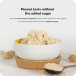 Vilgain 100% Organic Peanut Butter Powder | Sugar-Free with 2x Fewer Calories | Ideal for Smoothies & Porridge | Rich in Protein & Fiber | 46 kcal per Serving (200g) - Image 3