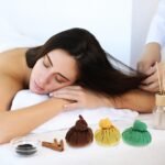 GALPADA 3pcs Thai Herbal Hot Compress Balls Aromatherapy Massage Therapy Ball Set for Body Relaxation and Pain Relief Aroma - Image 5