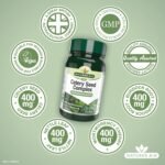 Natures Aid Celery Seed Complex Tablets - Antioxidant & Digestive Support - Joint Comfort & Cardiovascular Health - Vegan, Gluten-Free, Non-GMO - Natural Supplement - 60 Tablets - Image 4