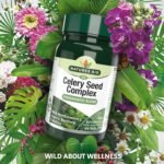 Natures Aid Celery Seed Complex Tablets - Antioxidant & Digestive Support - Joint Comfort & Cardiovascular Health - Vegan, Gluten-Free, Non-GMO - Natural Supplement - 60 Tablets - Image 5