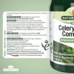 Natures Aid Celery Seed Complex Tablets - Antioxidant & Digestive Support - Joint Comfort & Cardiovascular Health - Vegan, Gluten-Free, Non-GMO - Natural Supplement - 60 Tablets - Image 6
