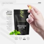 Cold-Pressed Peppermint Oil 200mg - 60mg Menthol – 180 Softgels - Fast Absorbing & Easy to Digest - Natural Peppermint Oil Digestive Supplement (6 Months Supply) by Alpha01 - Image 4