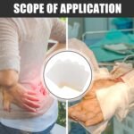 GALPADA Blank Breathable Adhesive Plaster Fixed Patches 100pcs 6cm x 6cm Medical Non-Woven Fabric Acupoint Stickers for DIY Herbal Plasters and Pain Relief Therapy - Image 8