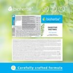 Digestive Enzymes Complex with Papaya, Bromelain & Chromium – 100 Capsules for Enzyme Support and Metabolism by BIOHERBA - Image 6