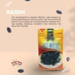 Anjoman Premium Blue Raisins - 1 Kg, Unsulphured Sun Dried Raisin, Healthy & Natural, Potassium Rich, Contain Vitamin, Iron & Fibre Ready to Eat Snack with Antioxidants Dry Fruits - Image 3