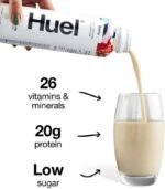 Hueldrink Ready To Drink Complete Meal Berry Flavour 500ml Pack of 5 Vegan Plant Based Meal Alternative Vitamin Minerals Protein Shake Dairy Free with Welari Thank You Card | (5pack) (2500ml) - Image 4