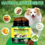 Probiotics for Dogs – 30 Soft Duck Chews with Prebiotics & Enzymes | Supports Gut Flora, Digestive Harmony & Everyday Vitality - Image 3