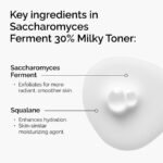 The Ordinary Saccharomyces Ferment 30% Milky Toner, Exfoliating and Hydrating Toner for Smoother, Brighter Skin, 100ml - Image 3
