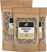 Lowhill Valley Angelica Root – Cut Root 100% Pure Angelica Archangelica for Herbal Tea, Non-GMO, Natural, Hand-Packed – Embrace the Power of Nature – 200g - Image 3