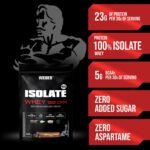 Weider Isolate Whey 100CFM (420g) Chocolate Flavour, Protein 100% Isolate Whey from Isolac®, 23g Protein/Portion, with Digestive Enzymes Digezyme®, No Added Sugar, No Aspartame, Low Fat, 14 Servings - Image 3