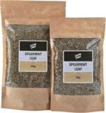 Lowhill Valley Spearmint Leaf Tea - Cut and Dried Mentha Spicata Leaves - Loose-Leaf Herbal Tea - Digestion Support & Stress Relief - Refreshing Minty Flavour - 100% Natural - 100g - Image 3