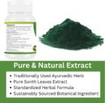 Spirulina (Arthrospira platensis) Capsule | Pack of 60 x 500 MG. Vegetarian Capsules | Natural Herbal Supplement | GMP Certified | Gluten Free (Pack of 1) - Image 6
