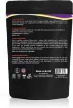 Reishi Mushroom Capsules - High Strength 10,000mg Mushroom Supplements - 60 Vegan Mushroom Capsules - Reishi Supplement 100% from The Fruiting Body Made in UK - Image 3