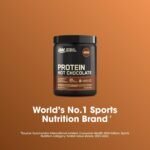 Optimum Nutrition Protein Hot Chocolate Hazelnut Powder, 20 g High Protein Per Serving, ProTherma Hydrolyzed Whey for Easy Mixing, Tasty Shake for Muscle Growth & Maintenance, 10 Servings, 350 g - Image 4