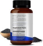 RAWYA Nutrition, Black Seed Powder, 120 Capsules, Nigella Sativa, Black Cumin Seed Powder, 500 mg Each Capsule, Supports Immune System, Joints, Hair Growth & Skin, Halal, Vegan - Image 3