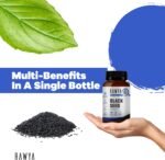 RAWYA Nutrition, Black Seed Powder, 120 Capsules, Nigella Sativa, Black Cumin Seed Powder, 500 mg Each Capsule, Supports Immune System, Joints, Hair Growth & Skin, Halal, Vegan - Image 4