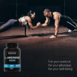 Bandini® L-Arginine 360 Capsules - 4500 mg High Dosage - Caps with Pure L Arginin HCL Powder - Natural Food Supplement - No Additives, Vegan - Ideal for Athletes - Italian Quality - Image 3