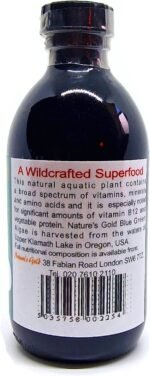 Nature's Gold Organic Klamath Lake Blue Green Algae Supplement 250ml Liquid - Image 4