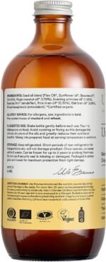 Premium Natural Source of Vegan Omega 3, 6 & 9 – Udo's Choice Ultimate Oil Blend - Cold Pressed – Plant-Based – Unprocessed – Supports Optimum Health – 500ml - Image 4