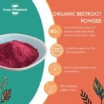 Organic Beetroot Powder 100g - Natural Superfood Boost for Smoothies, Baking & More - Image 3