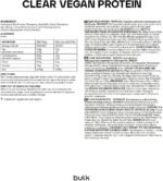 Bulk Clear Vegan Protein, Plant Based Protein Powder Shake, Tropical, 300 g, Packaging May Vary - Image 4