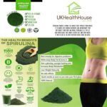 2kg UKHealthHouse Pure Premium Spirulina Powder x 2kg - 62.3% Protein - Cleanse & Detox - Image 4