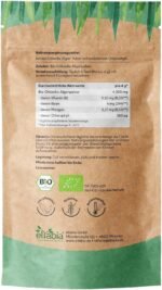 Organic Chlorella Powder 200g Without Additives, Raw Food Quality - Image 3