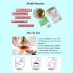 Instant Detox Tea For Weight Management - 5g X 20 Sachets, Supports Digestion, Fat Burning & Body Detox(1PCS) - Image 4