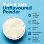 Marine Collagen Powder - No Aftertaste, 20 Servings of Pure Collagen - Hydrolysed Marine Collagen Supplements for Running Nutrition, Joints, Skin, Hair & Nails - Run Easy by Protein Rebel (20 Uses) - Image 4